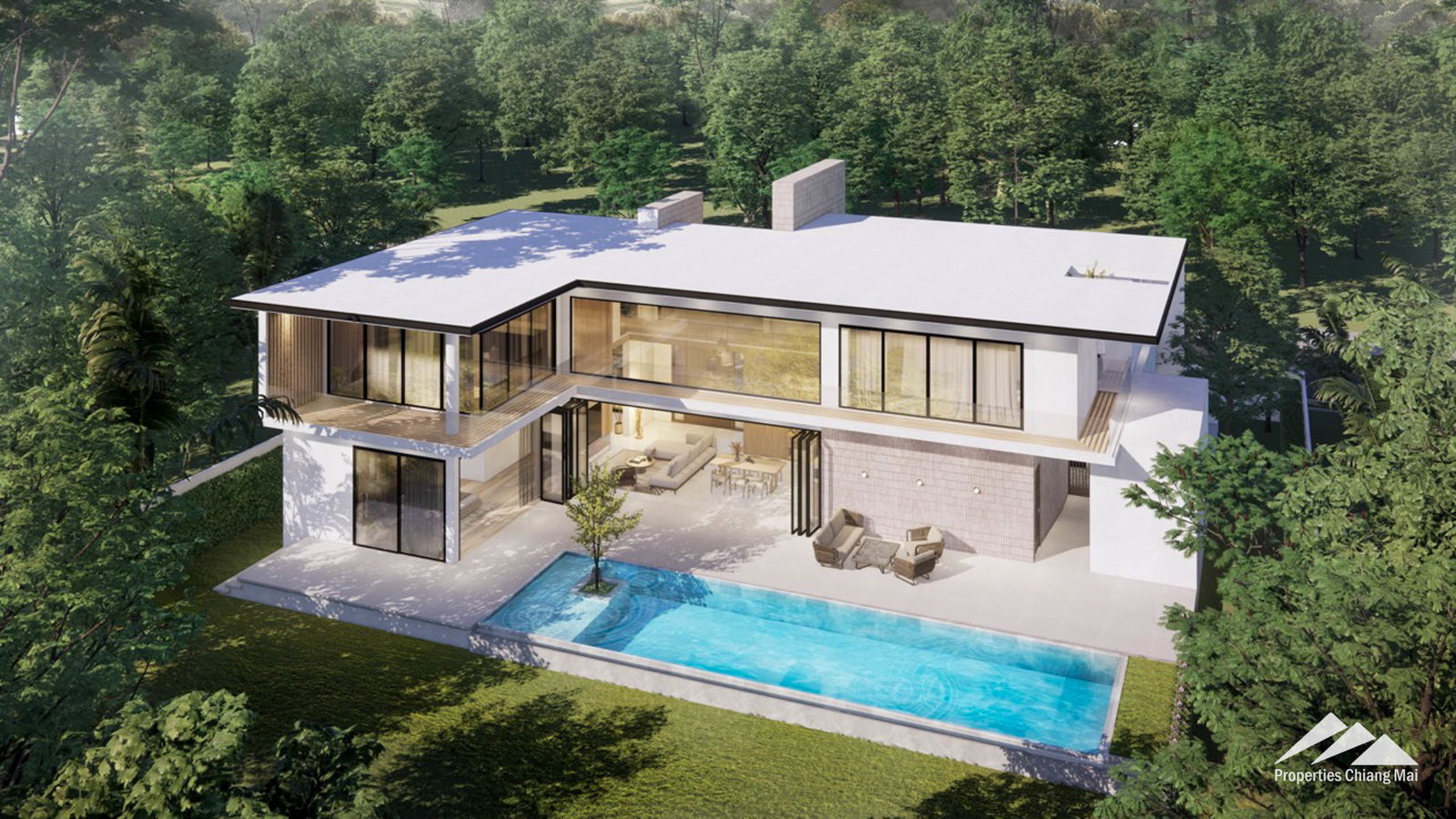 House For Sale in Hang Dong, Chiang Mai, Thailand - ID: PC-EDHDFTPV