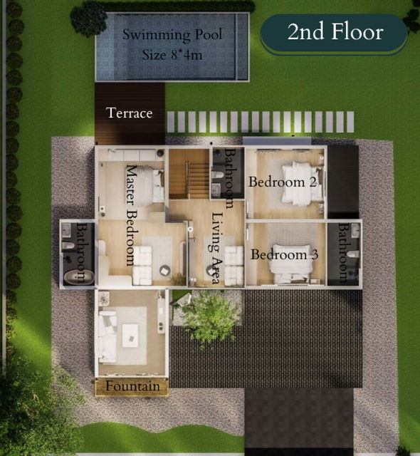 Beige Minimalist House For Sale Facebook Ad - 4