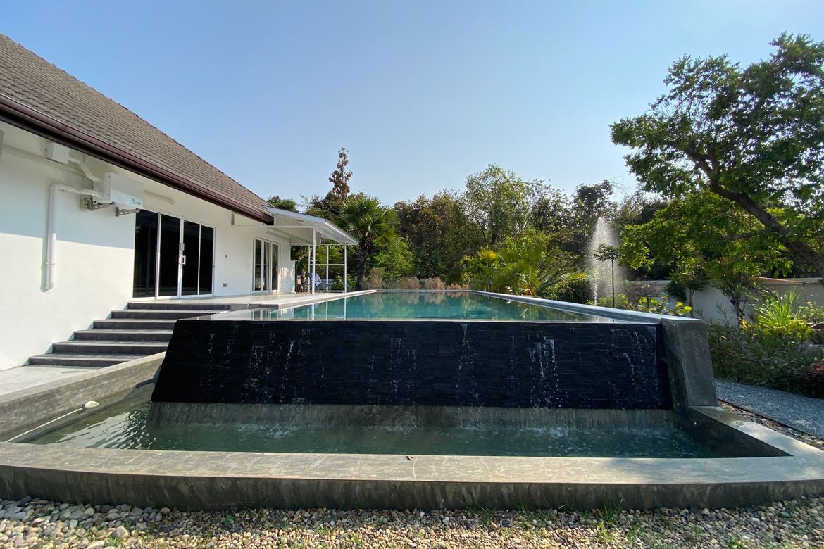 Modern Pool Villa with Mountain Views and Smart Home Features in San Sai, Chiang Mai