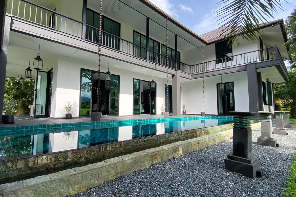 New modern colonial style house for rent or sale in Mae Rim, Chiang Mai